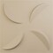 Ekena Millwork 19 5/8in. W x 19 5/8in. H Pinwheel EnduraWall Decorative 3D Wall Panel Covers 2.67 Sq. Ft. WP20X20PIGBE - alternate 1